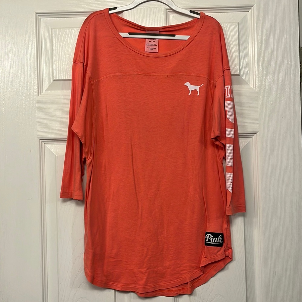 PINK Coral Long Sleeve